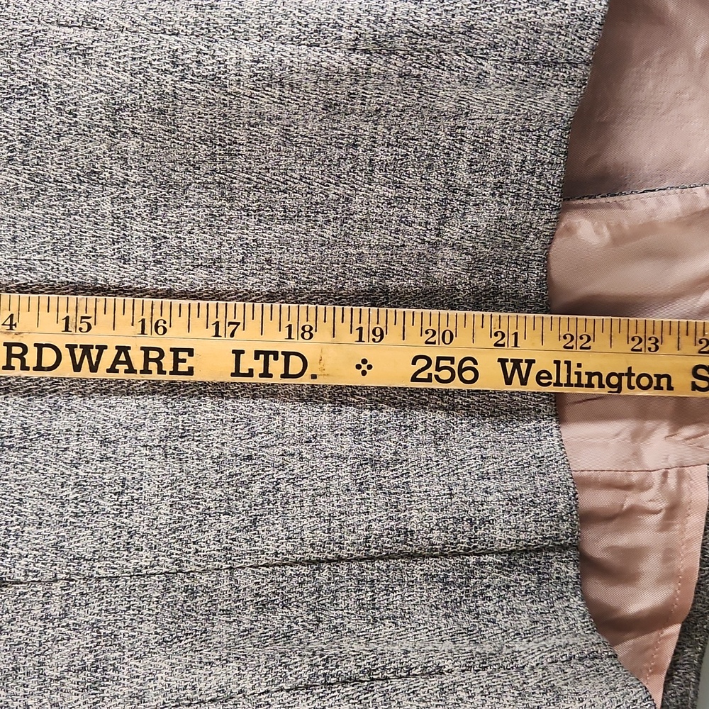 Vintage Farouche by Lori Weidner Power Blazer with Scarf Detail - Picture 7 of 12